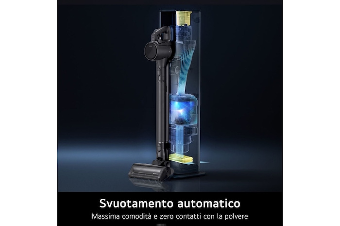 Svuotamento automatico aspirapolvere A9TX-PRIMEG